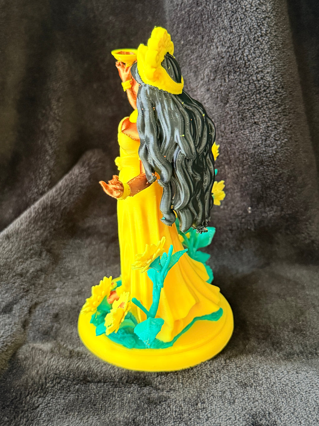 Ochún - Figura Impresa en 3D | 4 Colores