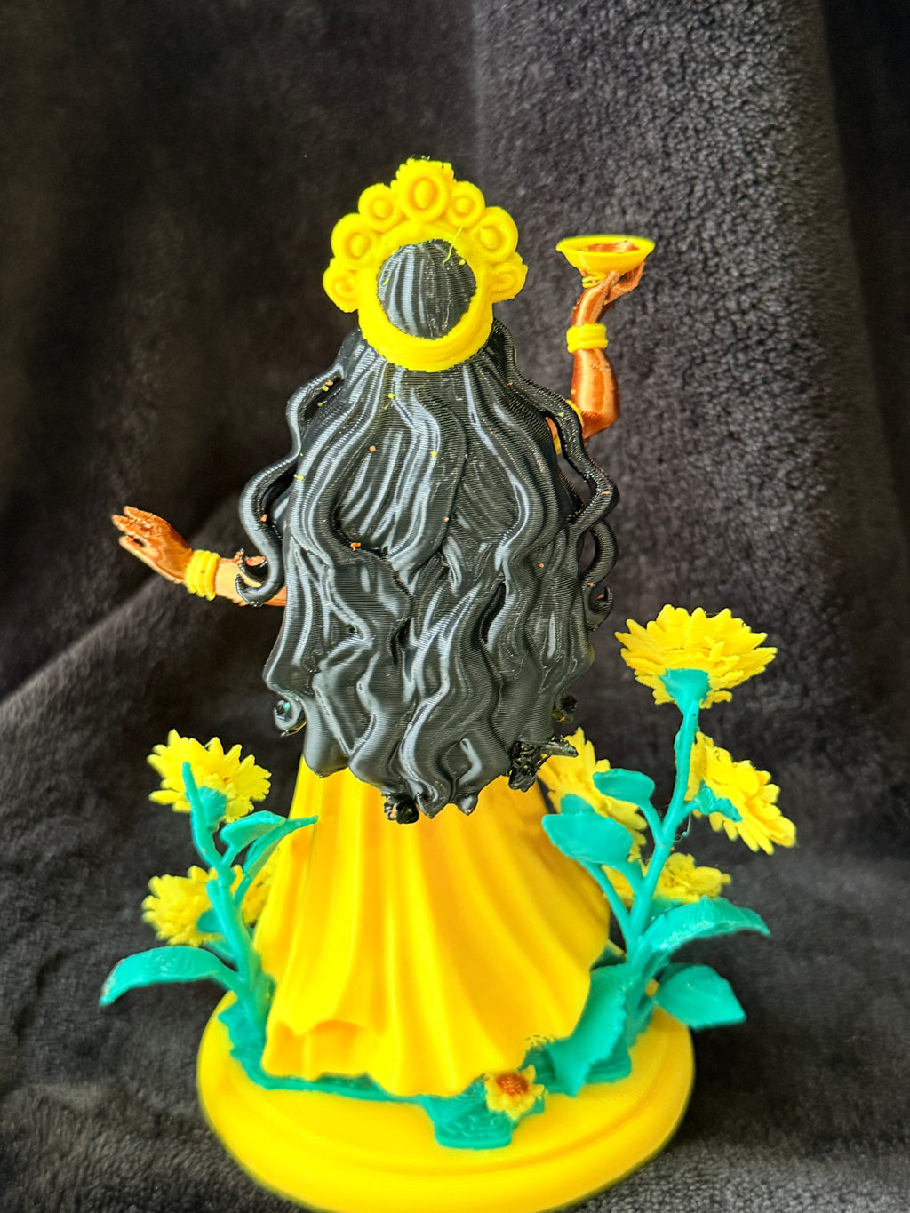 Ochún - Figura Impresa en 3D | 4 Colores