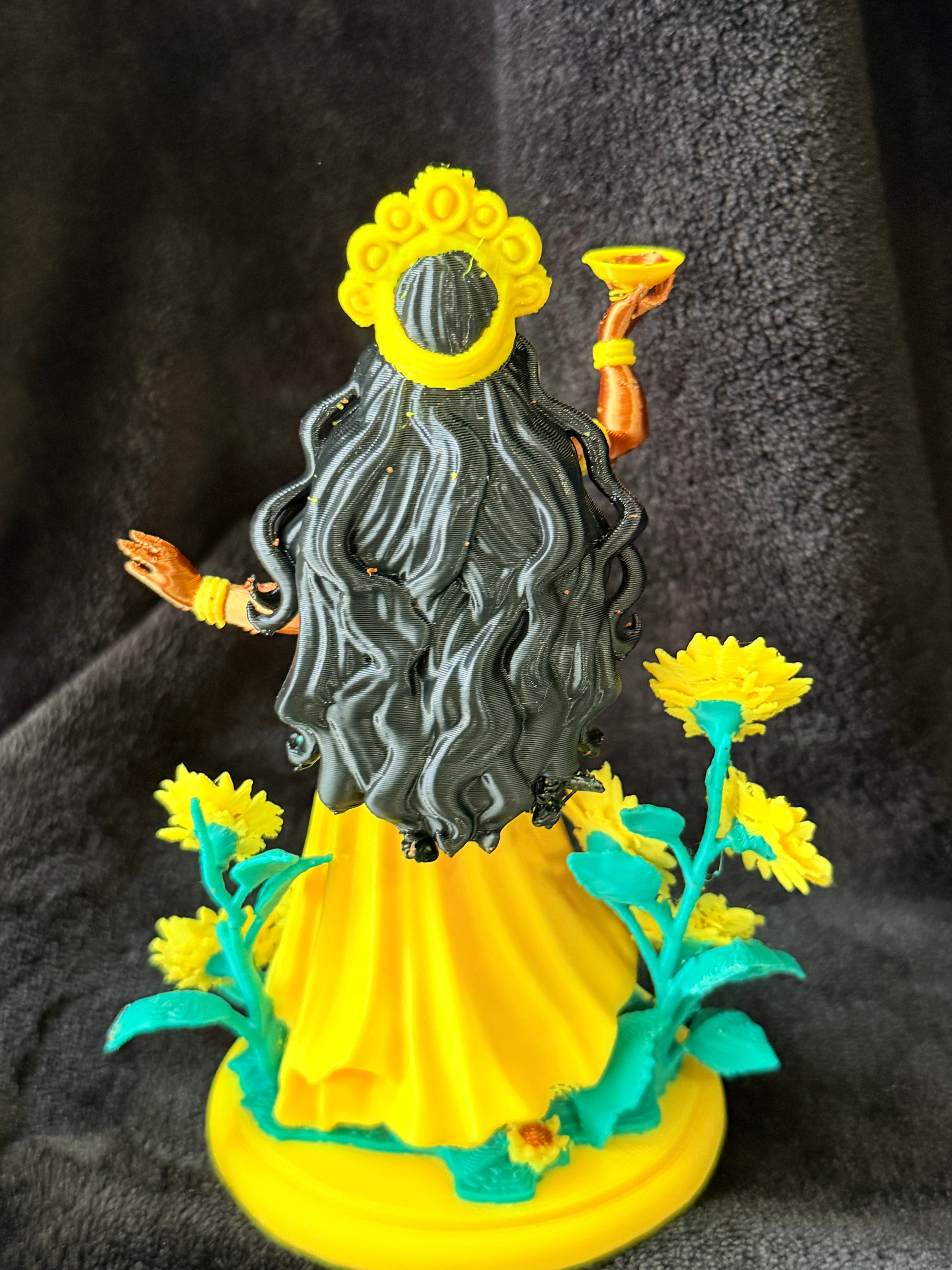 Ochún - Figura Impresa en 3D | 4 Colores