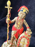 Elegguá - Figura Impresa en 3D | 10 cm | PLA Multicolor